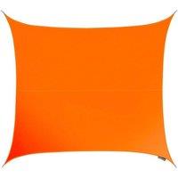 Primrose 3m Square Water Resistant Sun Shade Canopy 96.5% UV Block Free Rope in Orange