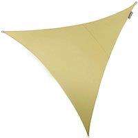 Primrose 2m Triangle Waterproof Patio Sun Shade Canopy 98% UV Block Free Rope in Beige