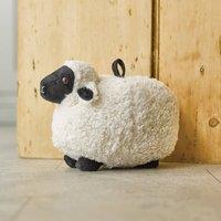 mysmartbuy 1.6kg Woolly Sheep Sand Filled Doorstop in Cotton | Size: 0.5m x 1m