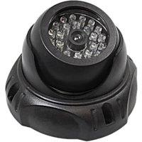 KDMD High Security Motion Detector Dummy Camera With Red Light Black