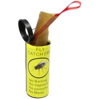 KDMD 8 Pack Sticky Adhesive Fly Paper Catcher Strips Indoor Outdoor in Yellow