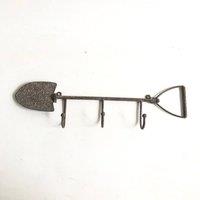 Minster 45cm Kitchen Wall Hanger - Metal - L5 x W45 x H13 cm in Brown