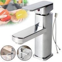 PAWNORA Modern Durable Monobloc Mixer Tap in Silver