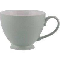 GM Garden and Home Set of 6 Teacups - Stoneware - L15 x W11 x H9 cm - Leaf Greeen in Green