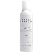 Rose & Caramel Women's Nudity Aerosol Clear & Golden Tanning Aerosol 150ml in Ultra Dark