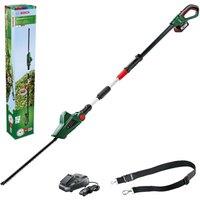Bosch Cordless Telescopic Hedge Trimmer UniversalHedgePole 18 in Green