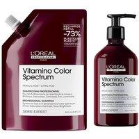 L'Oreal Professionnel Vitamino Color Spectrum Shampoo Refill Duo in Aubergine