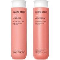 Living Proof Duo Shampoo Conditioner in Peach