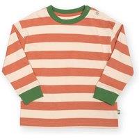Kite Boy's Stripy Top in Orange | Size: 10-11 Years