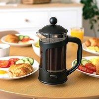 YnysTec French Press Cafetiere Coffee Maker Plunger Tea Americano Black | Size: 350ml