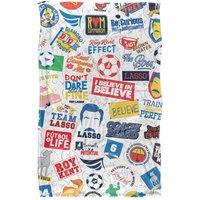 Ted Lasso Collage Silky Touch Super Soft Throw Blanket | Size: Large