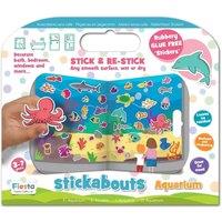 Fiesta Crafts Aquarium Stickabouts Sticker Set - Resuable Non-Glue Stickers