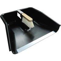 mysmartbuy Jumbo Dustpan & Brush - 15 x 49 x 55cm - Garden Essential | Size: 15 x 49 x 55 cm