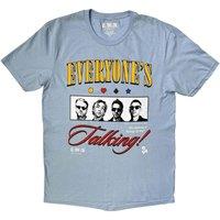 Rock Off officially Licensed Products All Time Low Everyones Talking Photo T-Shirt in Blue | Size: Large