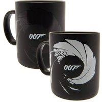 James Bond Heat Changing Mug in Black