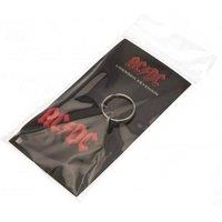 AC/DC PVC Keyring in Black