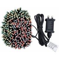 SPOT ON DEALZ 800LED Multicolour Snowing Xmas Lights 8 Function Indoor Outdoor Decor