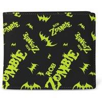 Rocksax Rob Zombie Wallet - Bats in True Black