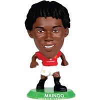 Manchester United FC Kobbie Mainoo SoccerStarz Football Figurine in Red