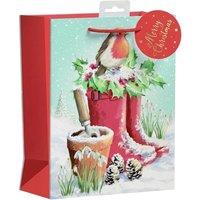 Giftmaker Robin Christmas Gift Bag | Size: Medium