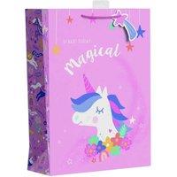 Giftmaker Magical Unicorn Gift Bag in Pink | Size: XL