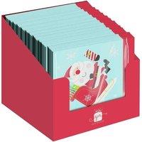 Giftmaker Santa Claus Christmas Disposable Napkins (Pack of 20) in Blue