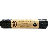 Groundsman 90L Rubble Sacks (Pack of 10) in Black