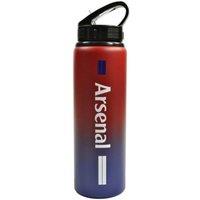 Arsenal FC Fade Stainless Steel 750ml Water Bottle in Red