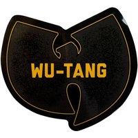Wu-Tang Clan Distressed Logo Sticker in Black