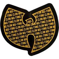 Wu-Tang Clan Logo Sticker in Black