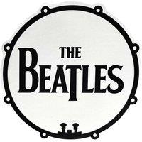 The Beatles Drum Logo Sticker in White