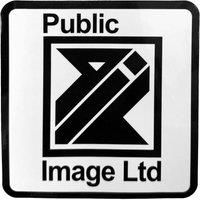 PIL (Public Image Ltd) Diamond Logo Sticker in White