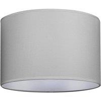 PAWNORA Grey 10 inch Fabric Light Shade Table Lamp Shade