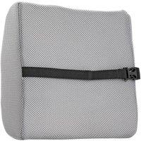 NESTLUNE Grey Memory Foam Lumbar Back Support Cushion Pillow
