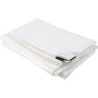 NESTLUNE 3m*3m Clear Heavy Duty Tarpaulin Waterproof Cover | Size: 10kg