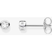 THOMAS SABO Women's Silver Cubic Zirconia Std Earrings H1963-051-14