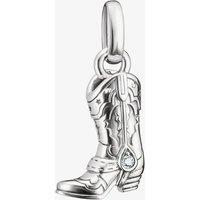 THOMAS SABO Women's Charm Club Connect Silver Cowboy Boot Charm CC1325-643-14