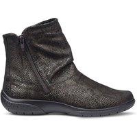 Hotter Women's Wide Fit 'Whisper' Ankle Boots in Metallics | Size: 9