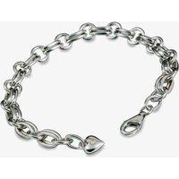 Hot Diamonds Women's Statement Silver Charm Bracelet DL071