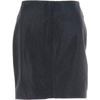 Ashwood Leather Women's 'Skirt 18' Stylish Leather Pencil Skirt in Black | Size: 24