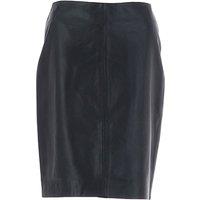 Ashwood Leather Women's 'Skirt 21' Stylish Leather Pencil Skirt in Black | Size: 8