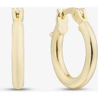 T.H.Baker Women's 9ct Yellow Gold Small Huggie Hoop Earrings E-SLRT-29-9Y