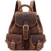 Lloyd Baker Women's Camelia Leather Backpack in Brown