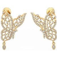 Cervin Blanc Women's 0.50ct Butterfly Diamond Earrings in 18ct Gold
