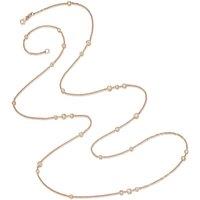 Cervin Blanc Women's 2ct Diamond By-the-Yard Chain Necklace in 18ct Rose Gold