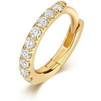Cervin Blanc Women's 8mm Diamond Cartilage Hoop in 18ct Gold