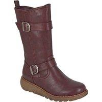 Cipriata Women's Arcisa Boots in Burgundy | Size: 4