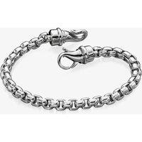 Fred Bennett Men's Stainless Steel Belcher Link Bracelet B4563 in Silver