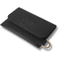 Barneys Originals Men's Real Leather Fold Over Coin/Card Holder in Black
