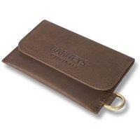 Barneys Originals Men's Real Leather Fold Over Coin/Card Holder in Brown